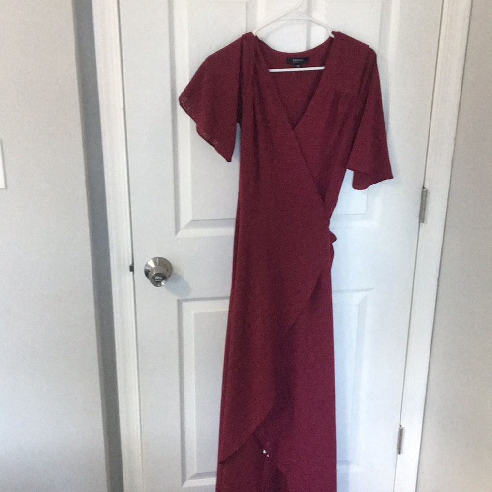 Wrap dress long